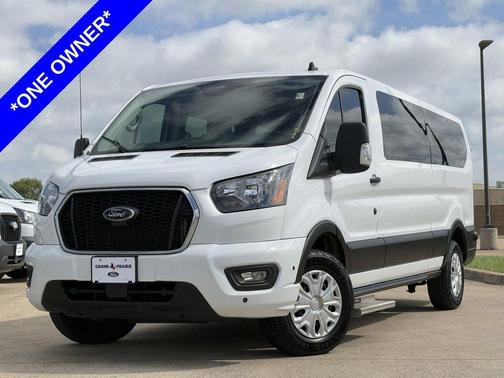 Oxford White 2024 Ford Transit-350 XLT
