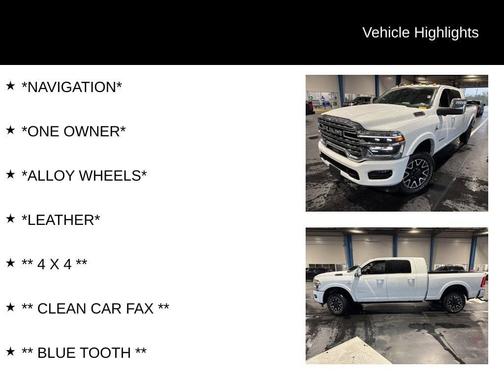 Bright White Clearcoat 2026 RAM 2500 Longhorn