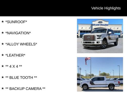 2017 Ford F-150 Lariat