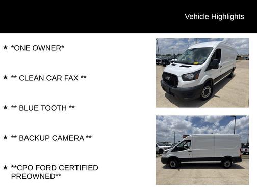 Oxford White 2024 Ford Transit-250 Base