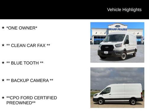 Oxford White 2024 Ford Transit-250 Base