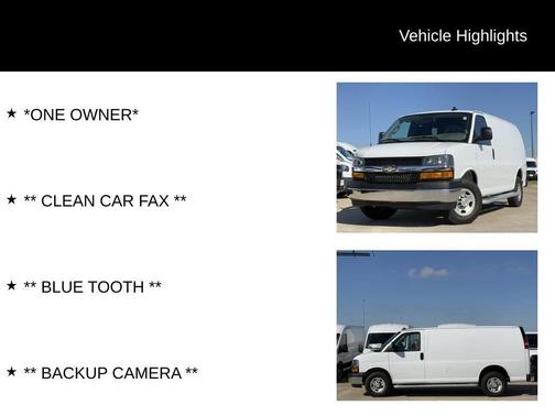 2024 Chevrolet Express 2500 RWD 2500 Regular Wheelbase WT