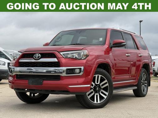 Barcelona Red 2018 Toyota 4Runner Limited