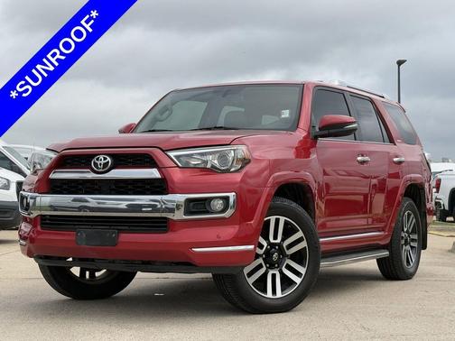 Barcelona Red 2018 Toyota 4Runner Limited