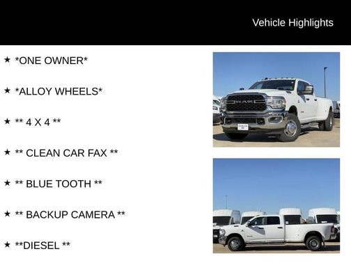 2024 RAM 3500 Big Horn Crew Cab 4x4 8' Box