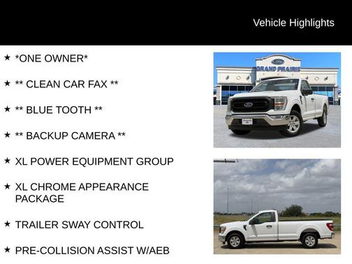 Oxford White 2022 Ford F-150 XL