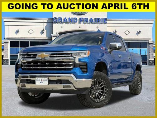 Glacier Blue Metallic 2022 Chevrolet Silverado 1500 LTZ