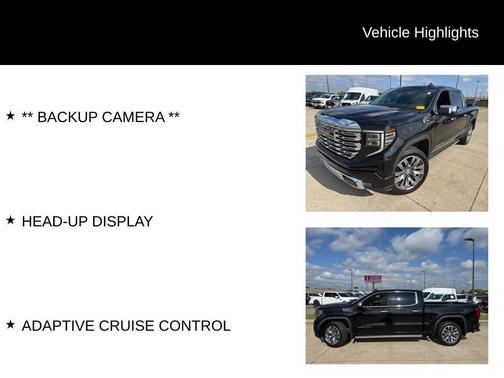 Onyx Black 2023 GMC Sierra 1500 Denali