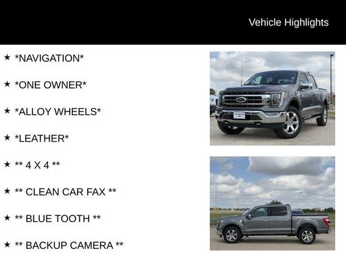 Carbonized Gray Metallic 2023 Ford F-150 Lariat
