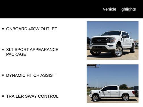 Oxford White 2023 Ford F-150 XLT
