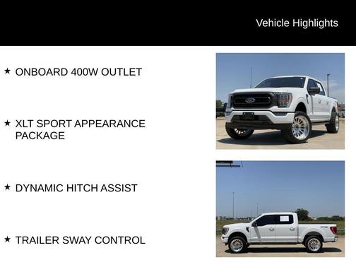 Oxford White 2023 Ford F-150 XLT