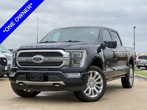 Blue Metallic 2021 Ford F-150 Limited
