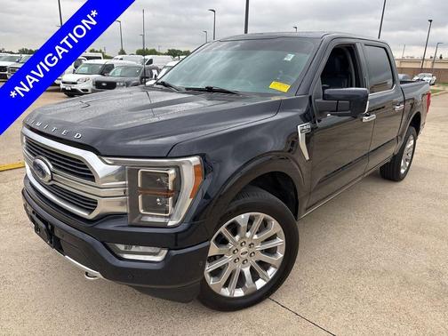 Blue Metallic 2021 Ford F-150 Limited