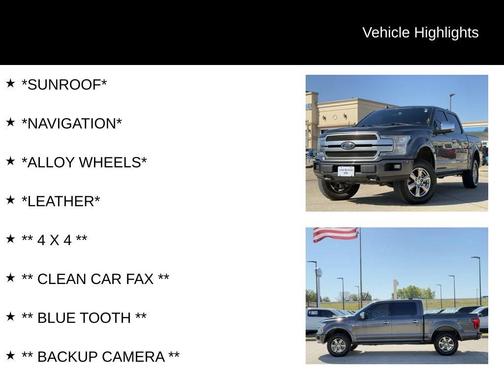 2019 Ford F-150 Platinum