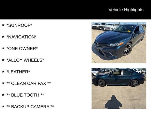 2019 Toyota Camry SE