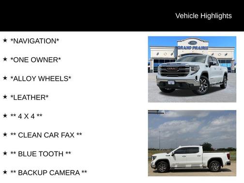 Summit White 2022 GMC Sierra 1500 SLT