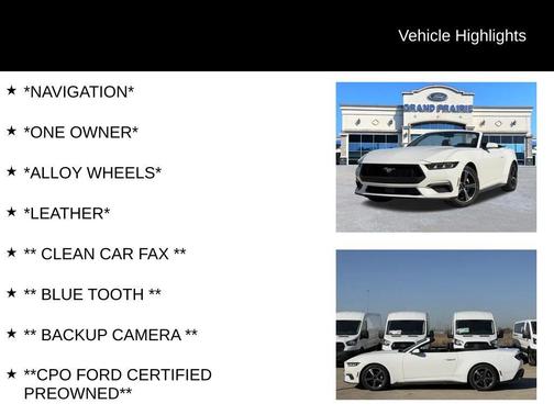 2024 Ford Mustang EcoBoost Premium