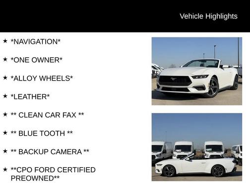 2024 Ford Mustang EcoBoost Premium