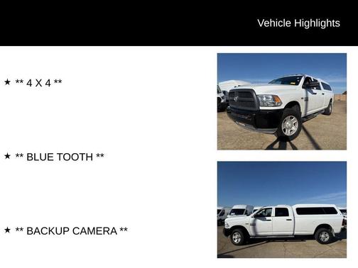 2013 RAM 3500 Tradesman