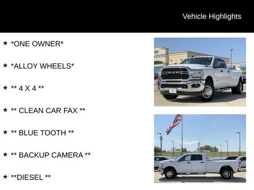 2024 RAM 3500 Big Horn Crew Cab 4x4 8' Box