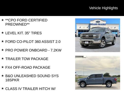 Azure Gray Metallic Tri-Coat 2023 Ford F-150 Lariat
