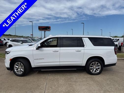 Summit White 2023 Chevrolet Suburban Premier