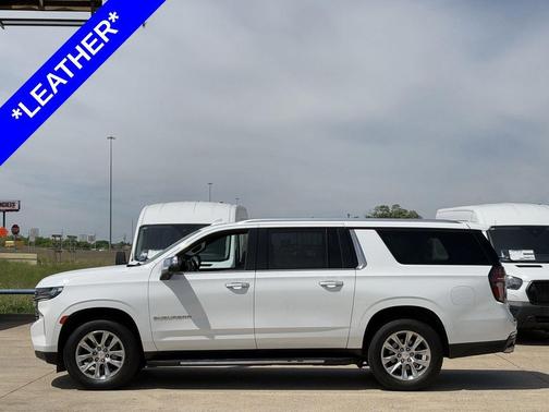 Summit White 2023 Chevrolet Suburban Premier