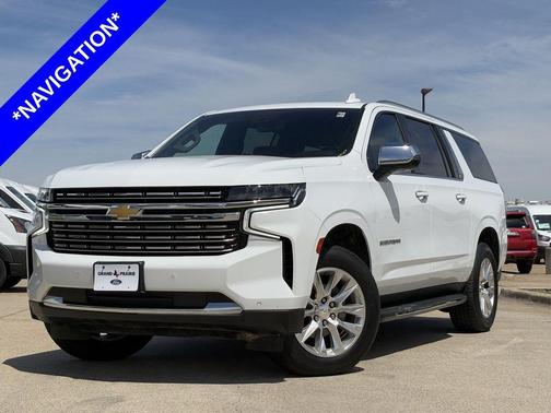Summit White 2023 Chevrolet Suburban Premier