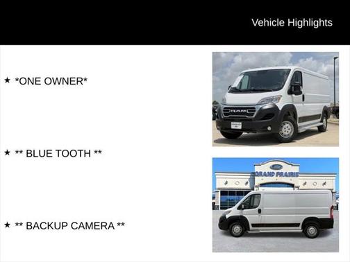 2023 RAM ProMaster 2500 Base