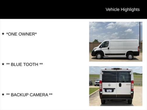 2023 RAM ProMaster 2500 Base