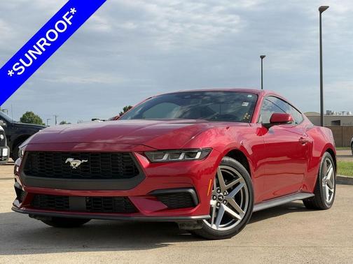 Rapid Red Metallic Tinted Clearcoat 2024 Ford Mustang EcoBoost Premium