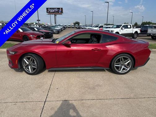 Rapid Red Metallic Tinted Clearcoat 2024 Ford Mustang EcoBoost Premium