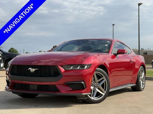 Rapid Red Metallic Tinted Clearcoat 2024 Ford Mustang EcoBoost Premium