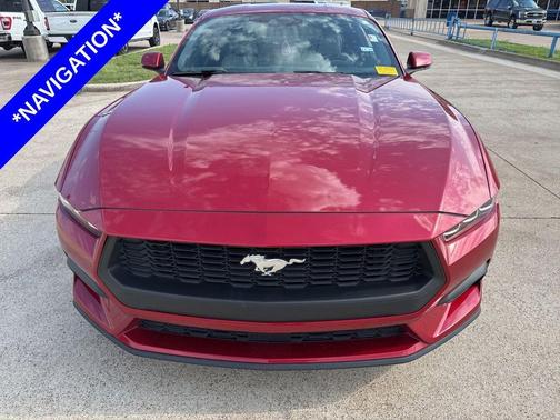 Rapid Red Metallic Tinted Clearcoat 2024 Ford Mustang EcoBoost Premium
