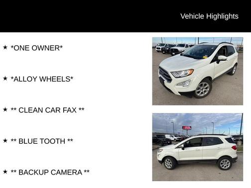 2020 Ford EcoSport SE