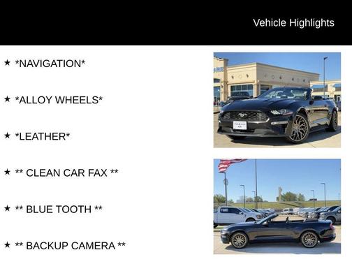 2019 Ford Mustang EcoBoost Premium