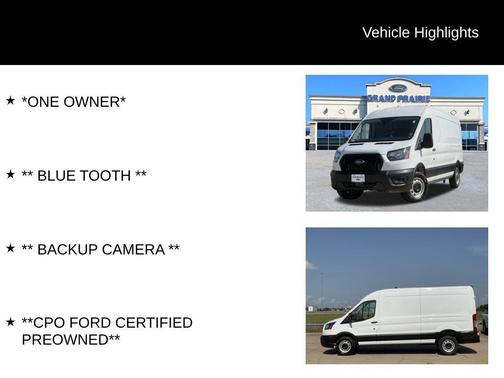Oxford White 2024 Ford Transit-250 Base