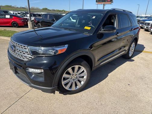 Agate Black 2022 Ford Explorer Limited