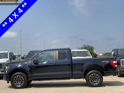 Antimatter Blue Metallic 2023 Ford F-150 XL