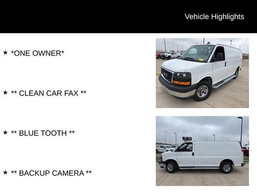 2024 GMC Savana 2500 Work Van