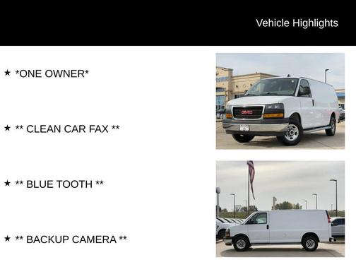 2024 GMC Savana 2500 Work Van