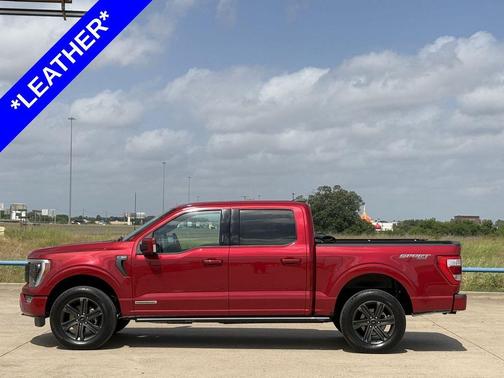 Rapid Red Metallic Tinted Clearcoat 2023 Ford F-150 Lariat