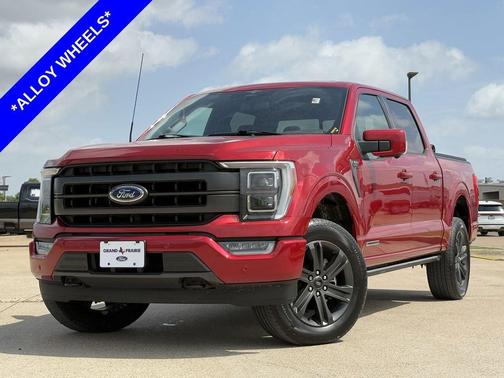 Rapid Red Metallic Tinted Clearcoat 2023 Ford F-150 Lariat