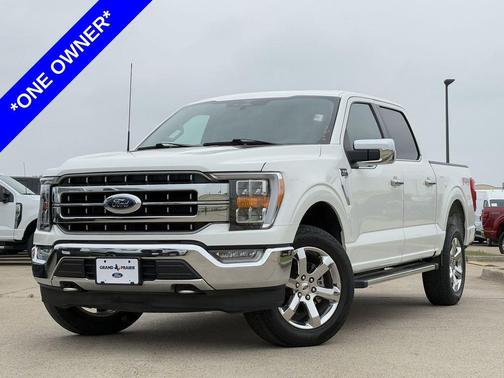Star White Metallic Tri-Coat 2023 Ford F-150 Lariat