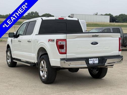 Star White Metallic Tri-Coat 2023 Ford F-150 Lariat