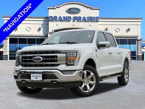 Star White Metallic Tri-Coat 2023 Ford F-150 Lariat