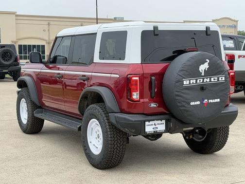 Ruby Red Metallic Tinted Clearcoat 2026 Ford Bronco Heritage Edition