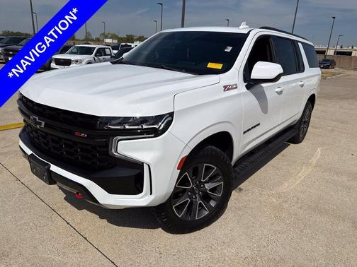 Summit White 2023 Chevrolet Suburban 4WD Z71