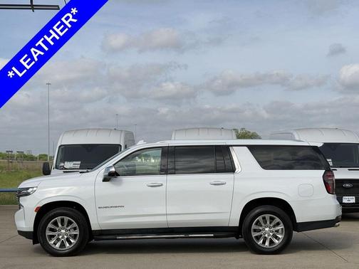 Summit White 2023 Chevrolet Suburban Premier