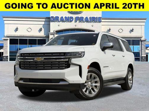 Summit White 2023 Chevrolet Suburban Premier